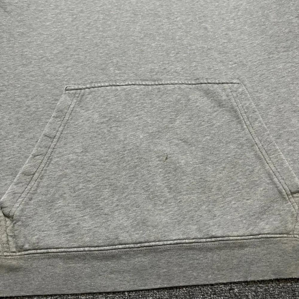 Y2K‎ Nike Grey Pullover Hoodie Long Sleeve Athletic Size L White Swoosh
